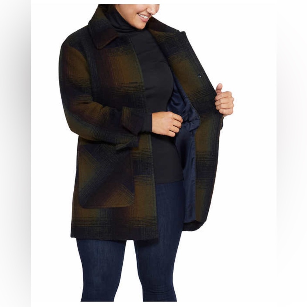 Pendleton Ladies' Wool Blend Topper Coat - Picture 5 of 9
